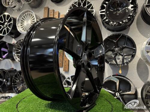 Ratlankis Forged Land Rover Defender Style R22X9.5J 5X120 ET40 72.6 Gloss Black