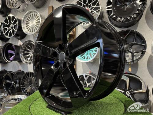 Ratlankis Land Rover Defender Style R22X9.5J 5X120 ET40 72.6 Gloss Black