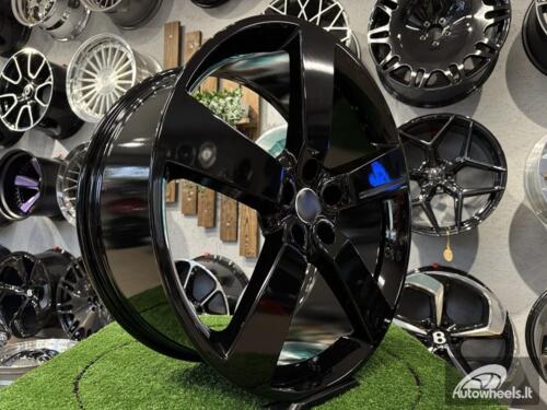 Ratlankis Land Rover Defender Style R22X9.5J 5X120 ET40 72.6 Gloss Black