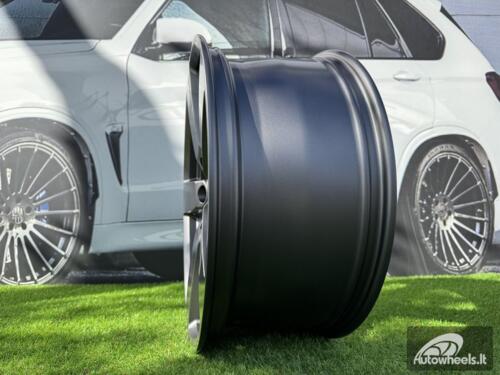 Ratlankis Forged Land Rover Defender Style R22X9.5J 5X120 ET40 72.6 Satin Grey