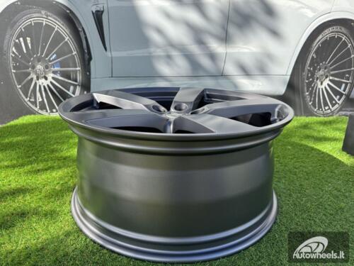 Ratlankis Forged Land Rover Defender Style R22X9.5J 5X120 ET40 72.6 Satin Grey