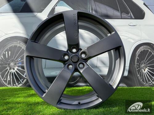 Ratlankis Forged Land Rover Defender Style R22X9.5J 5X120 ET40 72.6 Satin Grey