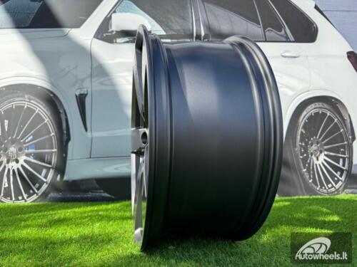 Ratlankis Forged Land Rover Defender Style R22X9.5J 5X120 ET40 72.6 Satin Grey