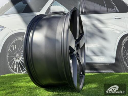 Ratlankis Land Rover Defender Style R22X9.5J 5X120 ET40 72.6 Satin Grey