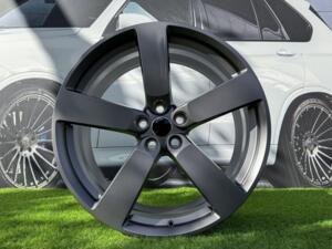 Ratlankis Land Rover Defender Style R22X9.5J 5X120 ET40 72.6 Satin Grey