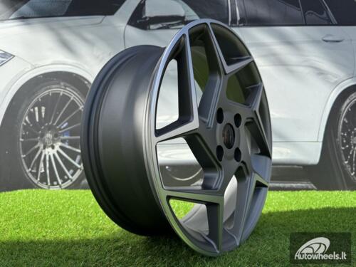 Ratlankis Ford Fiesta ST Style R17X6.5J 4X108 ET38 63.4 Grey with Diamond Cut