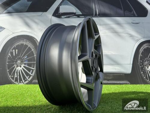Ratlankis Ford Fiesta ST Style R17X6.5J 4X108 ET38 63.4 Grey with Diamond Cut