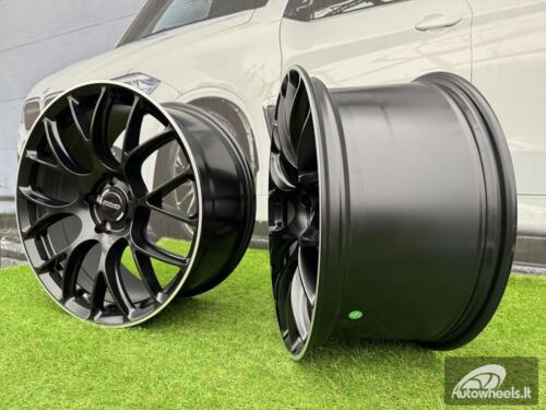 Ratlankis Rays G016 Style R19X8.5J 5X114.3 ET40 73.1 Satin Black with Diamond Cut Lip
