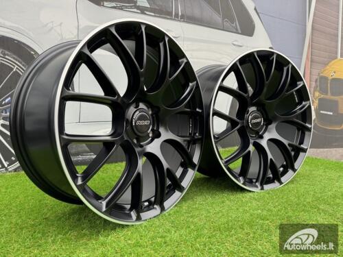Ratlankis Rays G016 Style R19X9.5J 5X114.3 ET40 73.1 Satin Black with Diamond Cut Lip