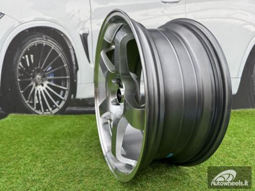 Ratlankis Advan Racing GT Style R17X7.5J 5X108 ET35 73.1 Hyper Black with Diamond Cut Lip