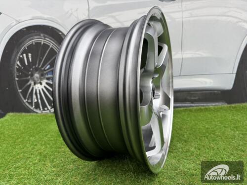 Ratlankis Advan Racing GT Style R17X7.5J 5X108 ET35 73.1 Hyper Black with Diamond Cut Lip