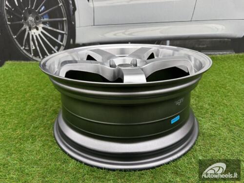 Ratlankis Advan Racing GT Style R17X7.5J 5X108 ET35 73.1 Hyper Black with Diamond Cut Lip