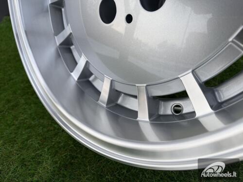 Ratlankis R16x8  5X112  ET  11  66.6  SW355  Silver+Polished Lip (SP)  For MER  (P1)  (Rear+Front)