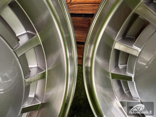 Ratlankis R16x8  5X112  ET  11  66.6  SW355  Silver+Polished Lip (SP)  For MER  (P1)  (Rear+Front)