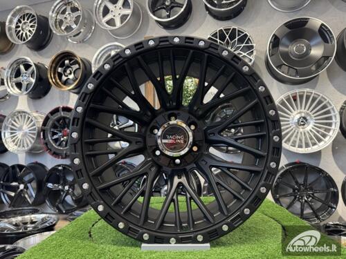 Ratlankis R20x10  6X139.7  ET  M18  106.1  A1431  Black Half Matt (BLHM)  For 4X4  (P)