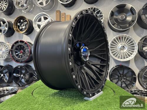 Ratlankis R20x10  6X139.7  ET  M18  106.1  A1431  Black Half Matt (BLHM)  For 4X4  (P)