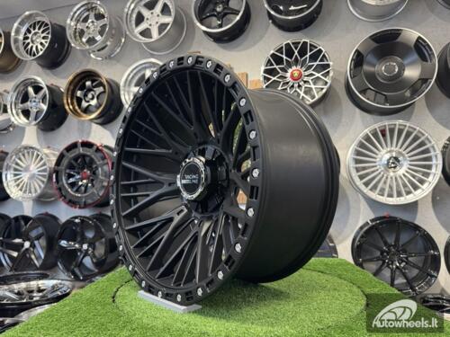 Ratlankis R20x10  6X139.7  ET  M18  106.1  A1431  Black Half Matt (BLHM)  For 4X4  (P)