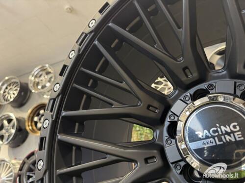 Ratlankis R20x10  6X139.7  ET  M18  106.1  A1431  Black Half Matt (BLHM)  For 4X4  (P)