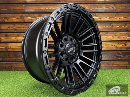 Ratlankis R20x9.5  8X165/170  ET  M18  125.1  A1892  Black Matt (BM)  For 4X4  (P)