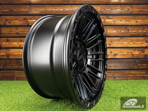 Ratlankis R20x9.5  8X165/170  ET  M18  125.1  A1892  Black Matt (BM)  For 4X4  (P)