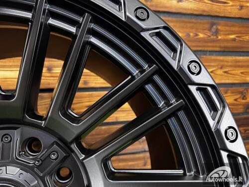 Ratlankis R22x10  8X165/170  ET  M18  125.1  A1892  Black Matt (BM)  For 4X4  (P)