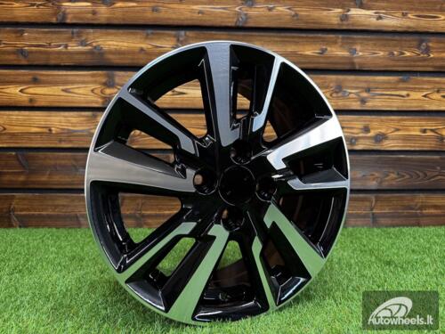 Ratlankis R15x6  4X100  ET  40  60.1  A5831  Black Polished (MB)  For NISS  (P)