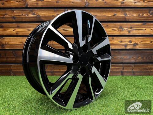 Ratlankis R15x6  4X100  ET  40  60.1  A5831  Black Polished (MB)  For NISS  (P)