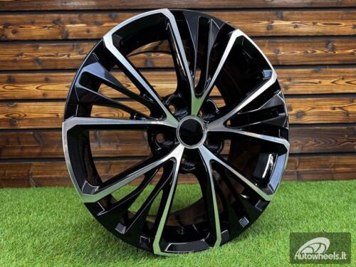 Ratlankis R18x8  5X114.3  ET  40  60.1  A5908  Black Polished (MB)  For TOYOT  (P)