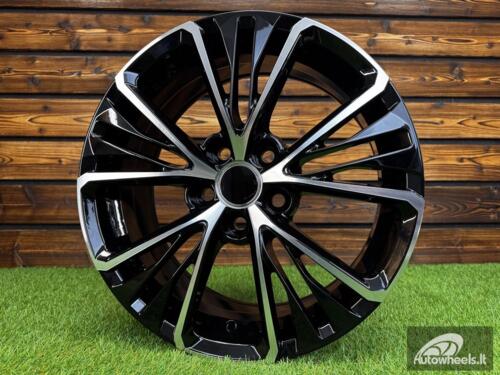 Ratlankis R18x8  5X114.3  ET  40  60.1  A5908  Black Polished (MB)  For TOYOT  (P)