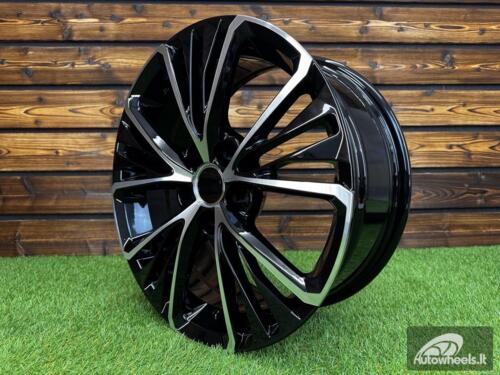 Ratlankis R18x8  5X114.3  ET  40  60.1  A5908  Black Polished (MB)  For TOYOT  (P)