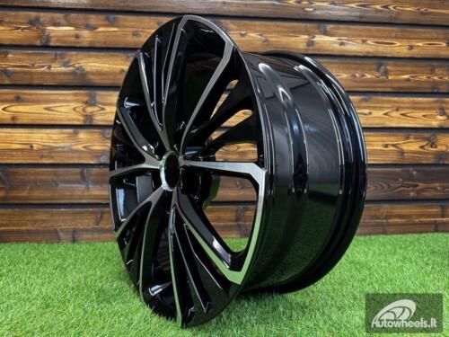 Ratlankis R18x8  5X114.3  ET  40  60.1  A5908  Black Polished (MB)  For TOYOT  (P)