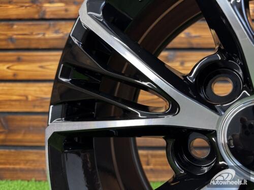Ratlankis R18x8  5X114.3  ET  40  60.1  A5908  Black Polished (MB)  For TOYOT  (P)