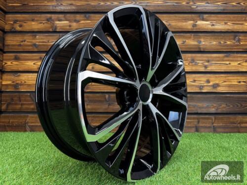 Ratlankis R17x7.5  5X114.3  ET  40  60.1  A5908  Black Polished (MB)  For TOYOT  (P)