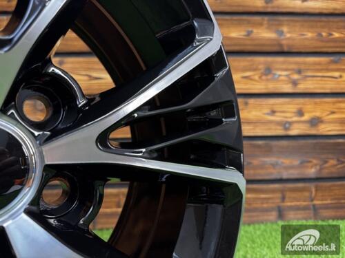 Ratlankis R17x7.5  5X114.3  ET  40  60.1  A5908  Black Polished (MB)  For TOYOT  (P)