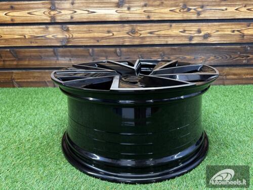 Ratlankis R18x8  5X112  ET  41  57.1  FE181  (YF5698)  Black Polished (MB)  For SKODA  (A)  (HYBRID FORGED)