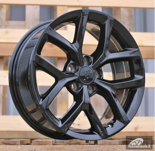 Ratlankis R18x7.5  5X115  ET  20  71.5  I5439  Black (BL)  For DODGE  (A)
