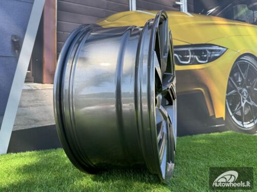 Ratlankis R18x8  5X112  ET  40  66.5  B1571  (FBX154)  Grey Polished (MG)  For AUD  (A+Z7)  (HYBRID FORGED)