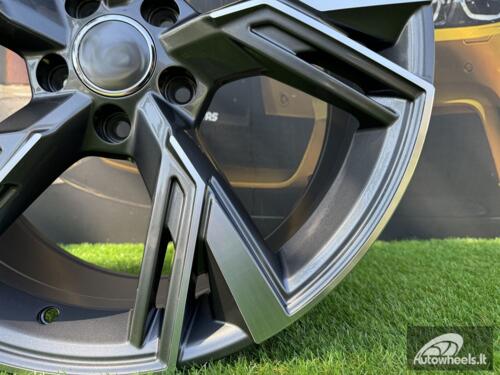 Ratlankis R18x8  5X112  ET  40  66.5  B1571  (FBX154)  Grey Polished (MG)  For AUD  (A+Z7)  (HYBRID FORGED)