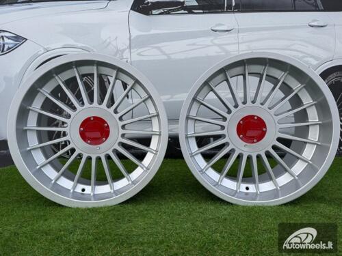 Ratlankis R18x9  5X120  ET  15  74.1  FBX257  Silver (SI)  For BMW  (A)  (HYBRID FORGED Rear+Front)