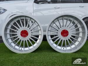 Ratlankis R18x9  5X120  ET  15  74.1  FBX257  Silver (SI)  For BMW  (A+Z6)  (HYBRID FORGED Rear+Front)