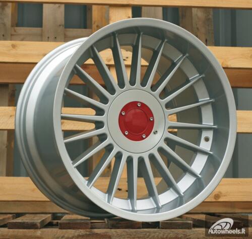 Ratlankis R18x10.5  5X120  ET  20  74.1  FBX257  Silver (SI)  For BMW  (A)  (HYBRID FORGED Rear+Front)