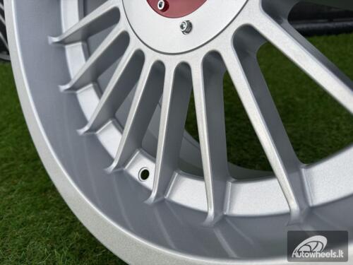 Ratlankis R18x10.5  5X120  ET  20  74.1  FBX257  Silver (SI)  For BMW  (A+Z6)  (HYBRID FORGED Rear+Front)