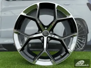 Ratlankis R20x9  5X112  ET  26  66.5  I5598  (FBX112)  Silver Shining+Black (SSBL)  For AUD  (A)  (HYBRID FORGED)