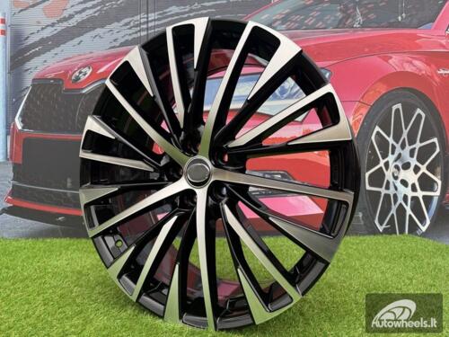 Ratlankis R18x8  5X114.3  ET  40  60.1  Y1118  (FBX176)  Black Polished (MB)  For LEX  (A)  (HYBRID FORGED)