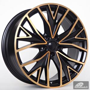 Ratlankis Rocket 8X19 5X112 ET45 57,1 Satin BFM + Copper