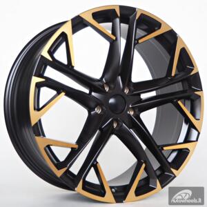 Ratlankis Toro 8,5X20 5X112 ET38 57,1 Satin BFM + Copper