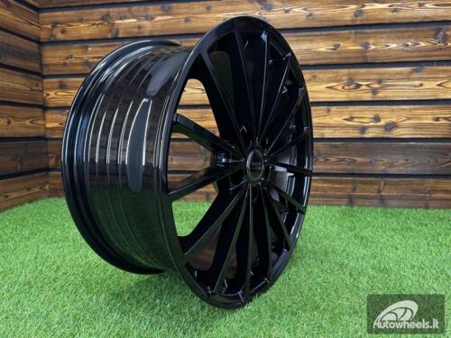 Ratlankis R18x8  5X112  ET  45  57.1  I0383  (FBX174)  Black (BL)  For VW  (A)  (HYBRID FORGED)
