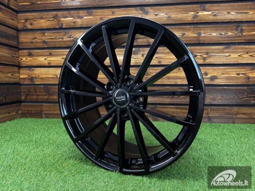 Ratlankis R18x8  5X112  ET  45  57.1  I0383  (FBX174)  Black (BL)  For VW  (A)  (HYBRID FORGED)
