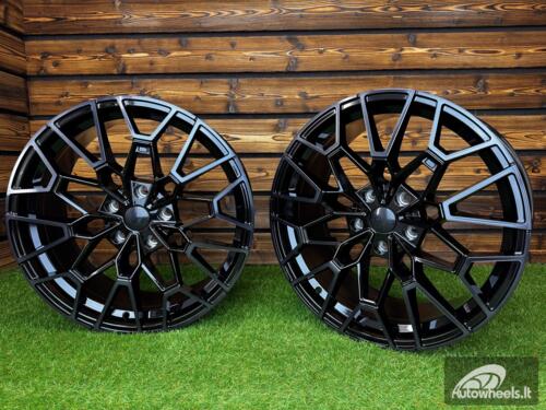 Ratlankis R18x8.5  5X120  ET  33  72.6  I0384  (YF0384)  Black+Tinted Face (BLTF)  For BMW  (A)  (HYBRID FORGED)
