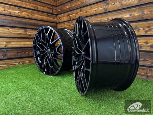 Ratlankis R18x8.5  5X120  ET  33  72.6  I0384  (YF0384)  Black+Tinted Face (BLTF)  For BMW  (A)  (HYBRID FORGED)